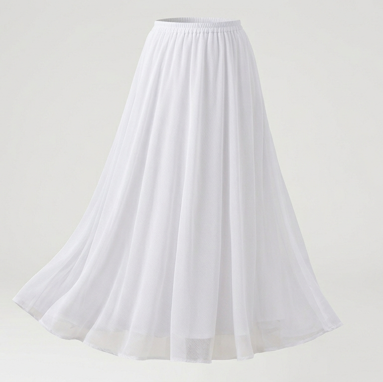 jupe blanche