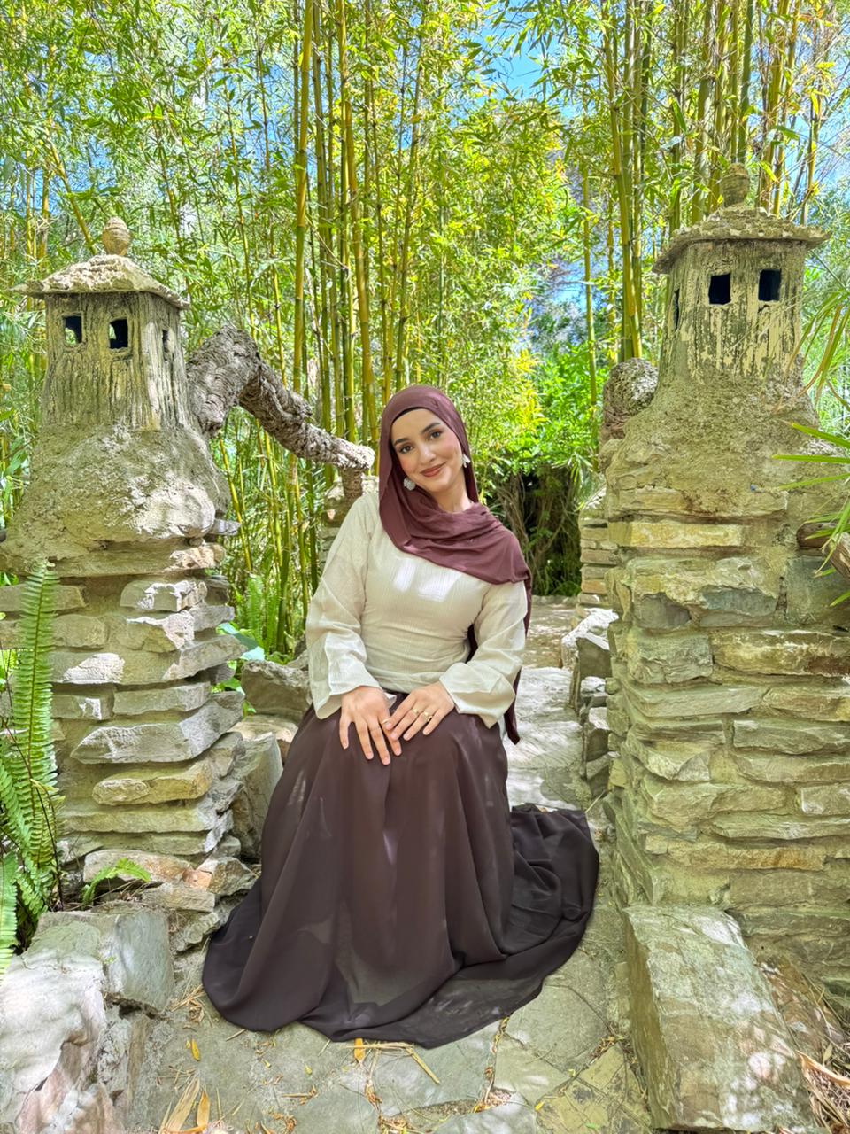 Ensemble marron beige