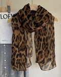 foulard leopard