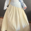 Jupe jaune claire