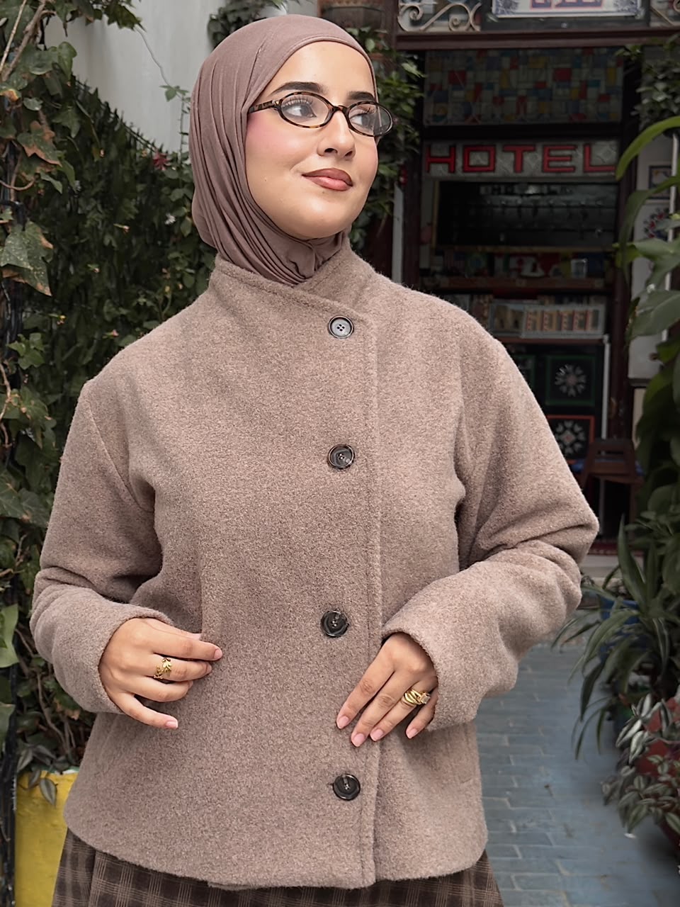 manteau cachemire